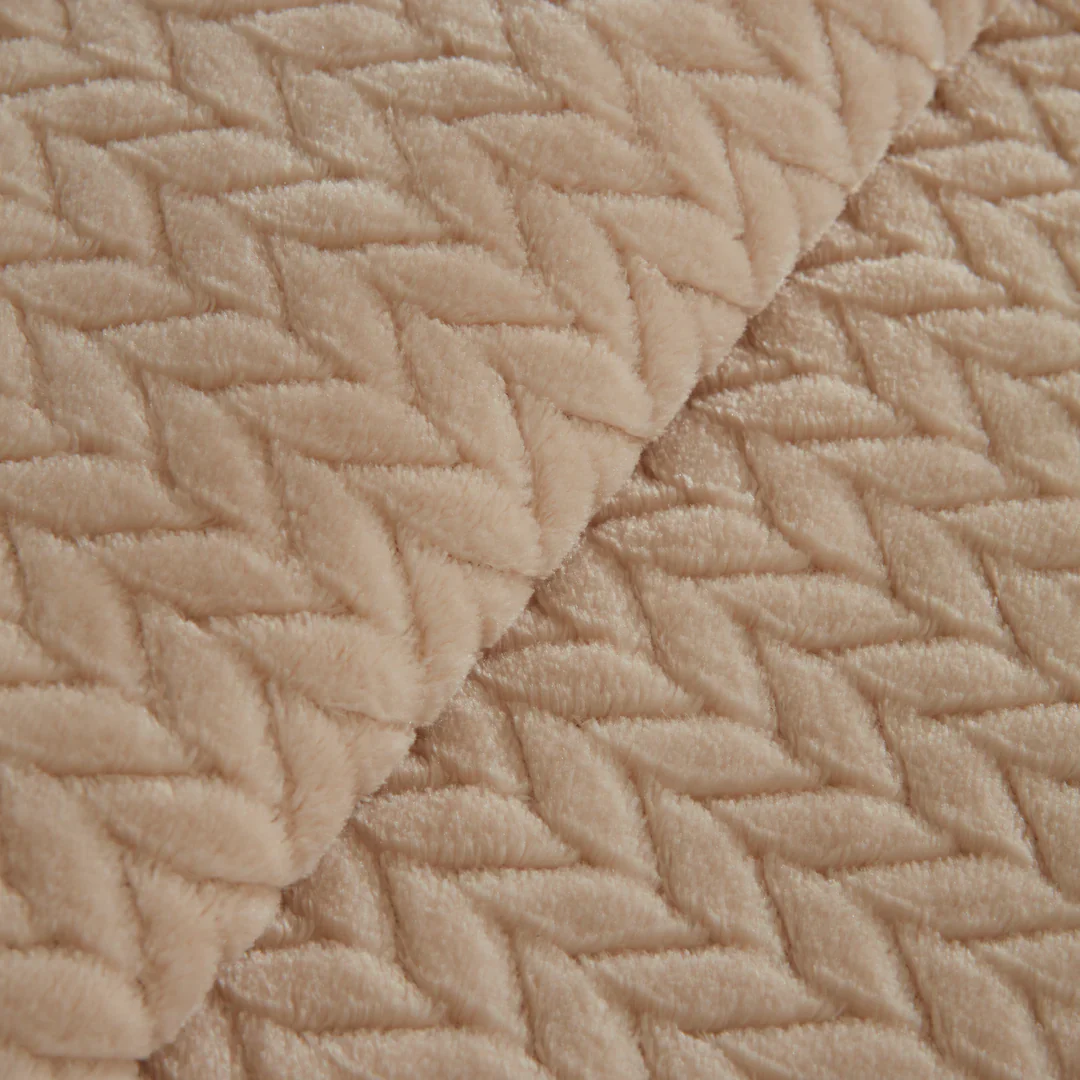 Karaca Leaves Ecru Tweepersoonsdeken 200x220 - Image 4