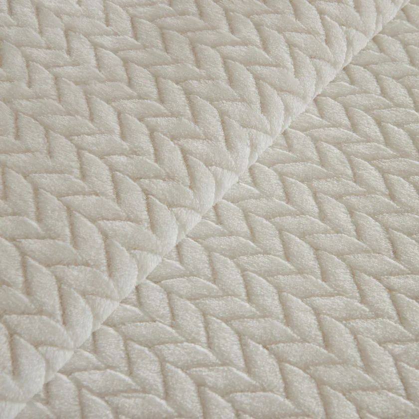 Karaca Leaves Witte Tweepersoons Deken 200x220 - Image 7