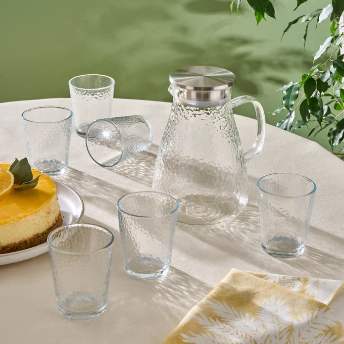 Karaca Luminous 7 Delige Glazen Set Transparant - Image 6