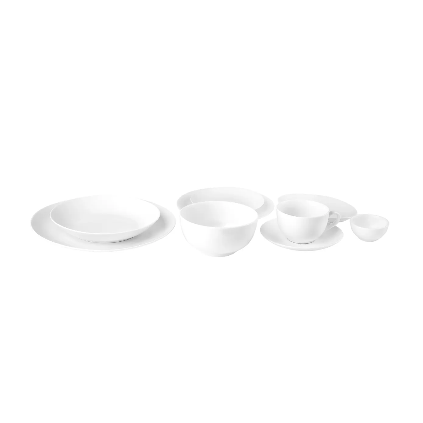 Karaca Marcelo wit Servies en Ontbijt, 88-delig - Image 17