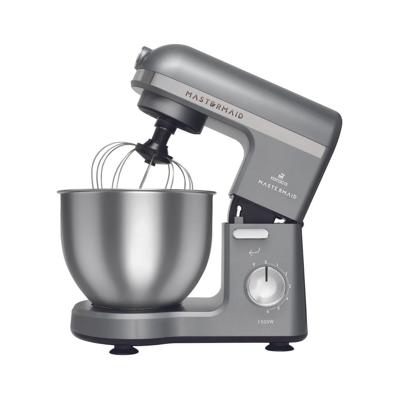 Karaca Mastermaid Chef Pro dubbelarmige keukenmachine 1500 W, ruimtegrijs - Image 7