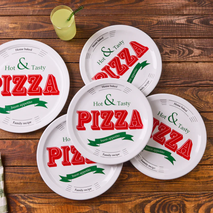 Karaca Milano 5-delig 4-Persoons Pizzaset - Image 2