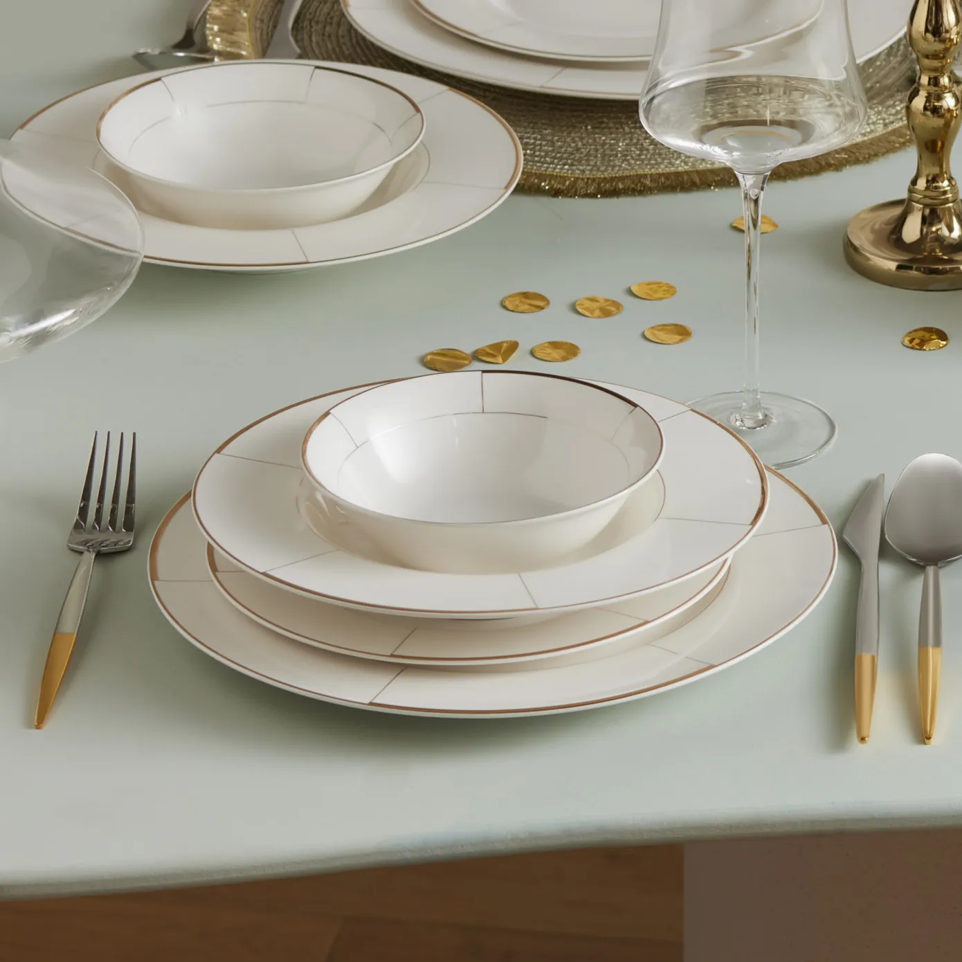Karaca Millie New Generation Bone servies voor 12 personen, 56-delig - Image 2