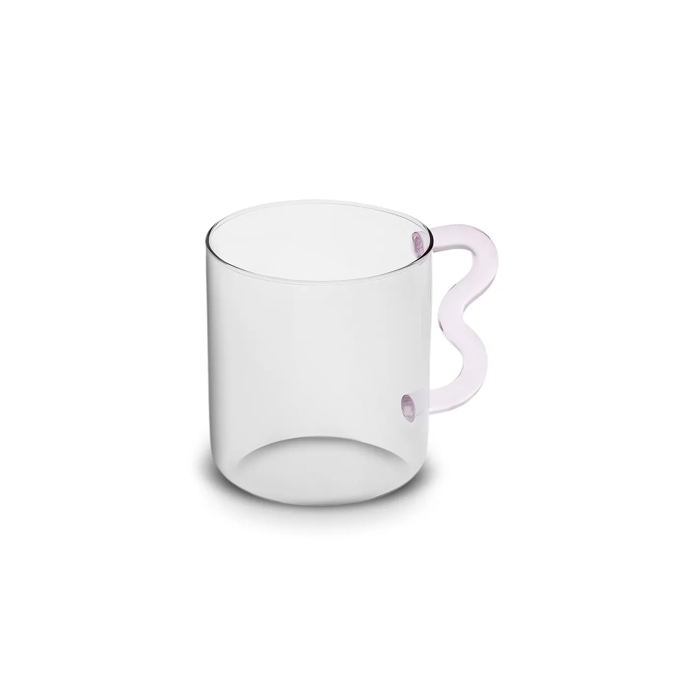 KARACA MIRACLE 450 ML MUG PINK ZIGZAG HANDLE - Image 2