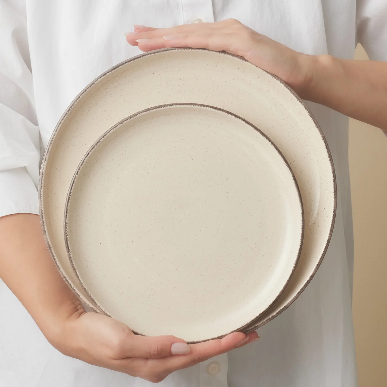 Karaca Monica 24-delig Servies voor 6 Personen, Beige - Image 4