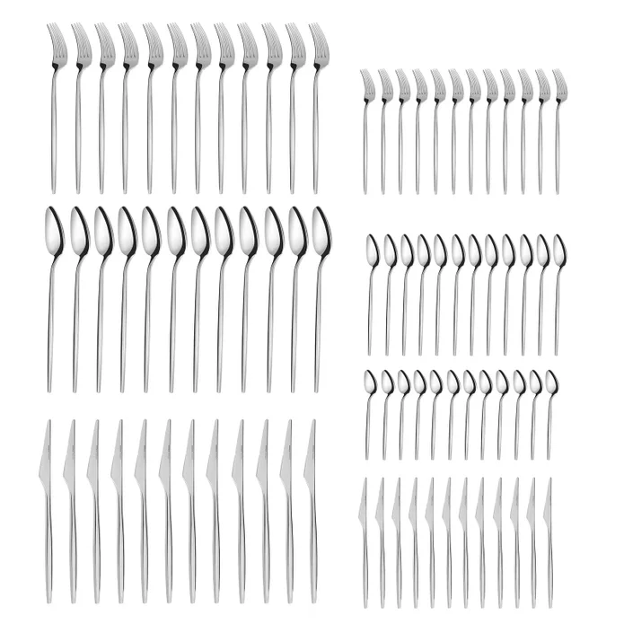 Karaca Moongate 316+ 84-Delig Premium Bestekset voor 12 - In Doos - Image 12