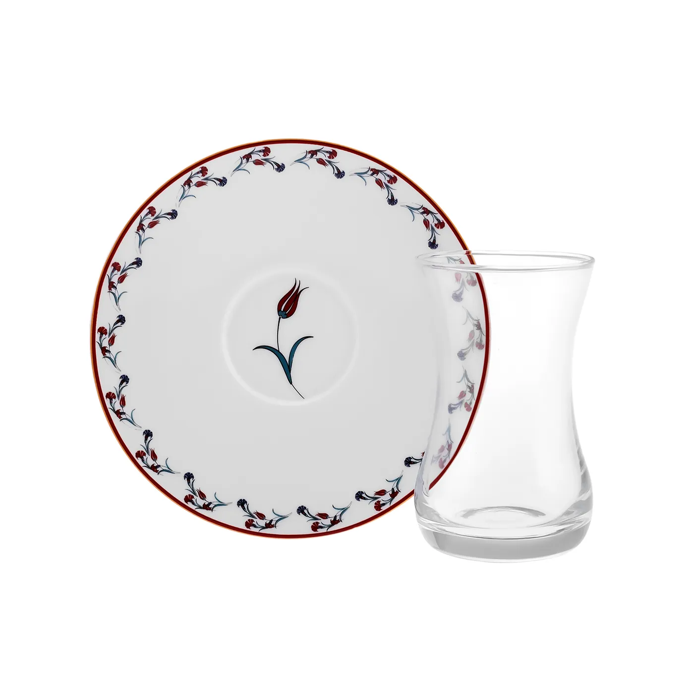 Karaca Nakkaş Dessert Set voor 6 Personen,18 Delig - Image 16