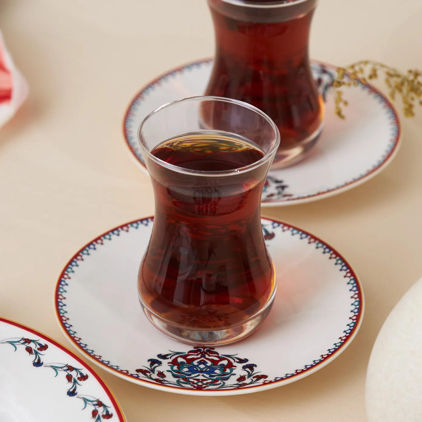 Karaca Nakkaş Dessert Set voor 6 Personen,18 Delig - Image 9