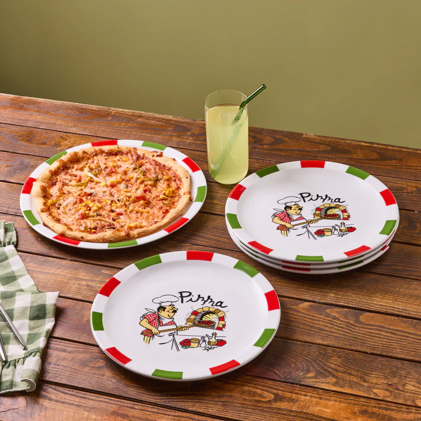 Karaca Napoly 5-delig 4-Persoons Pizzaset - Image 3