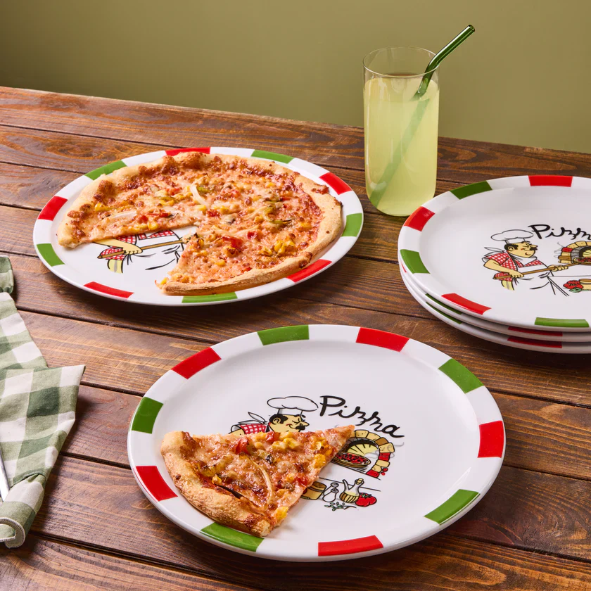 Karaca Napoly 5-delig 4-Persoons Pizzaset - Image 5