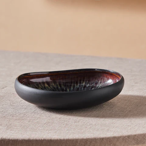 Karaca New Black Galactic 23 cm Saladeschaal - Image 2