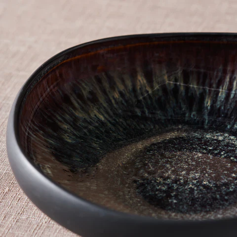 Karaca New Black Galactic 23 cm Saladeschaal - Image 3