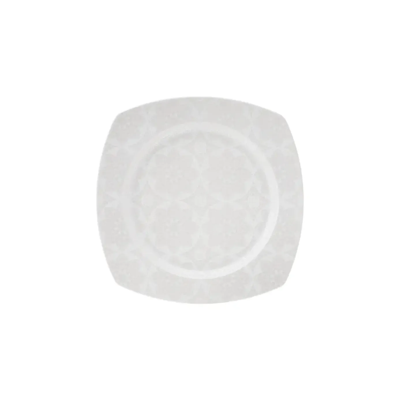 Karaca New Suha Cream 60 Delige Porseleinen Serviesset Vierkant voor 12 Personen - Image 9