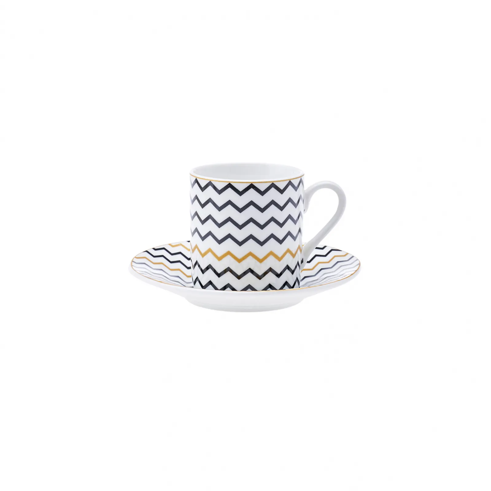 Karaca Nossa Koffiekopjes Set Voor 6 Personen, 12 Delig - Image 12