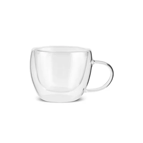 Karaca Olivia 6-Delig Dubbelwandig Espresso- En Turks Koffiekopjesset Voor 6 Personen, 80 Ml, Transparant - Image 5