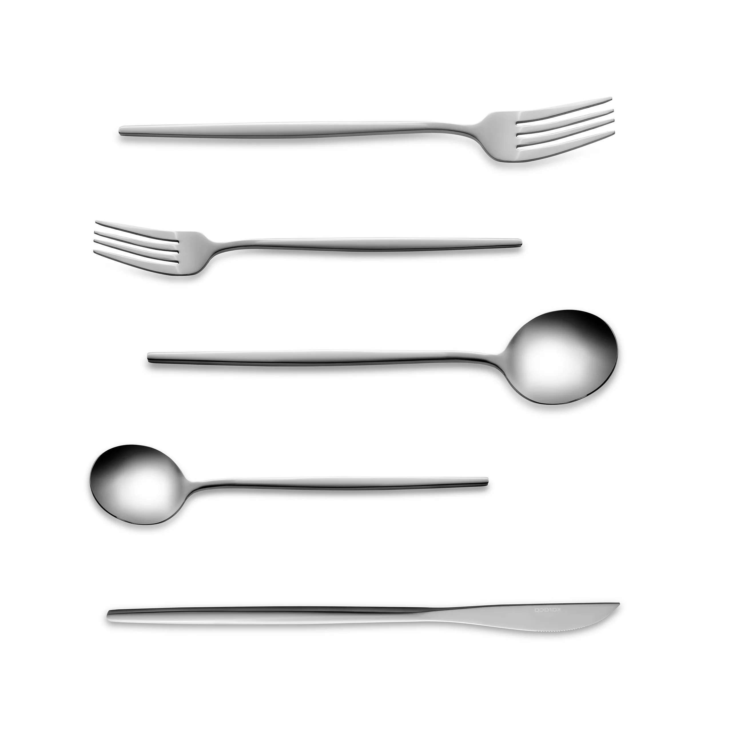 Karaca Orion Platin 30-delig Bestekset Voor 6 Personen - Image 11