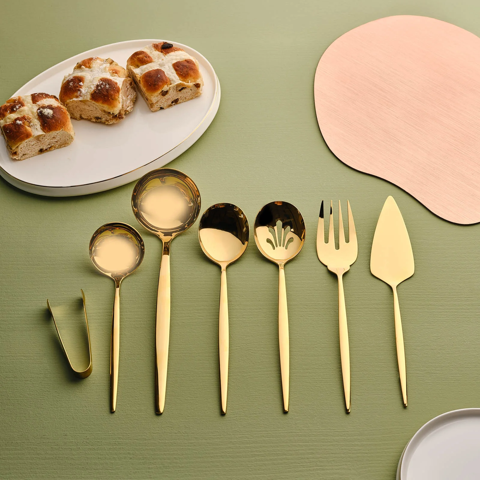Karaca Orion Shiny Gold 7-delig Service Set