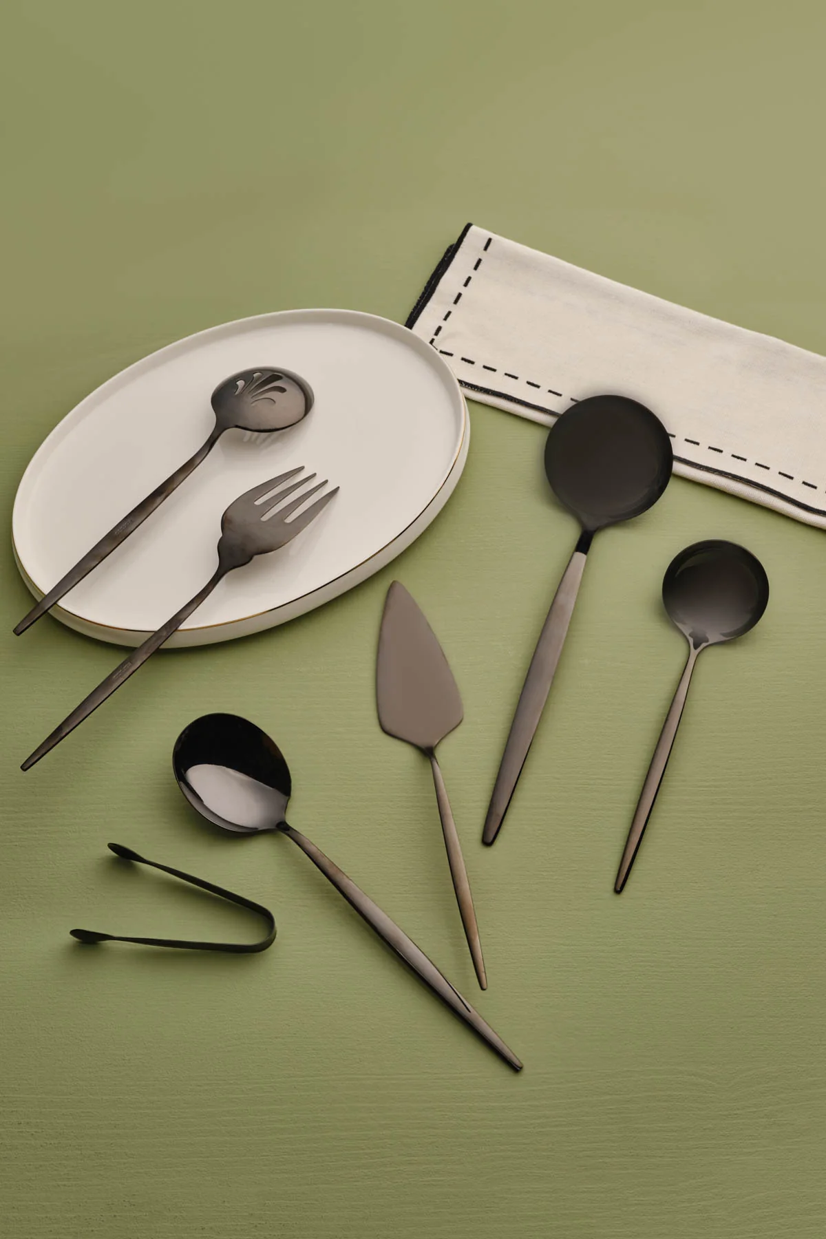 Karaca Orion Zwart 7-delig Service Set - Image 2