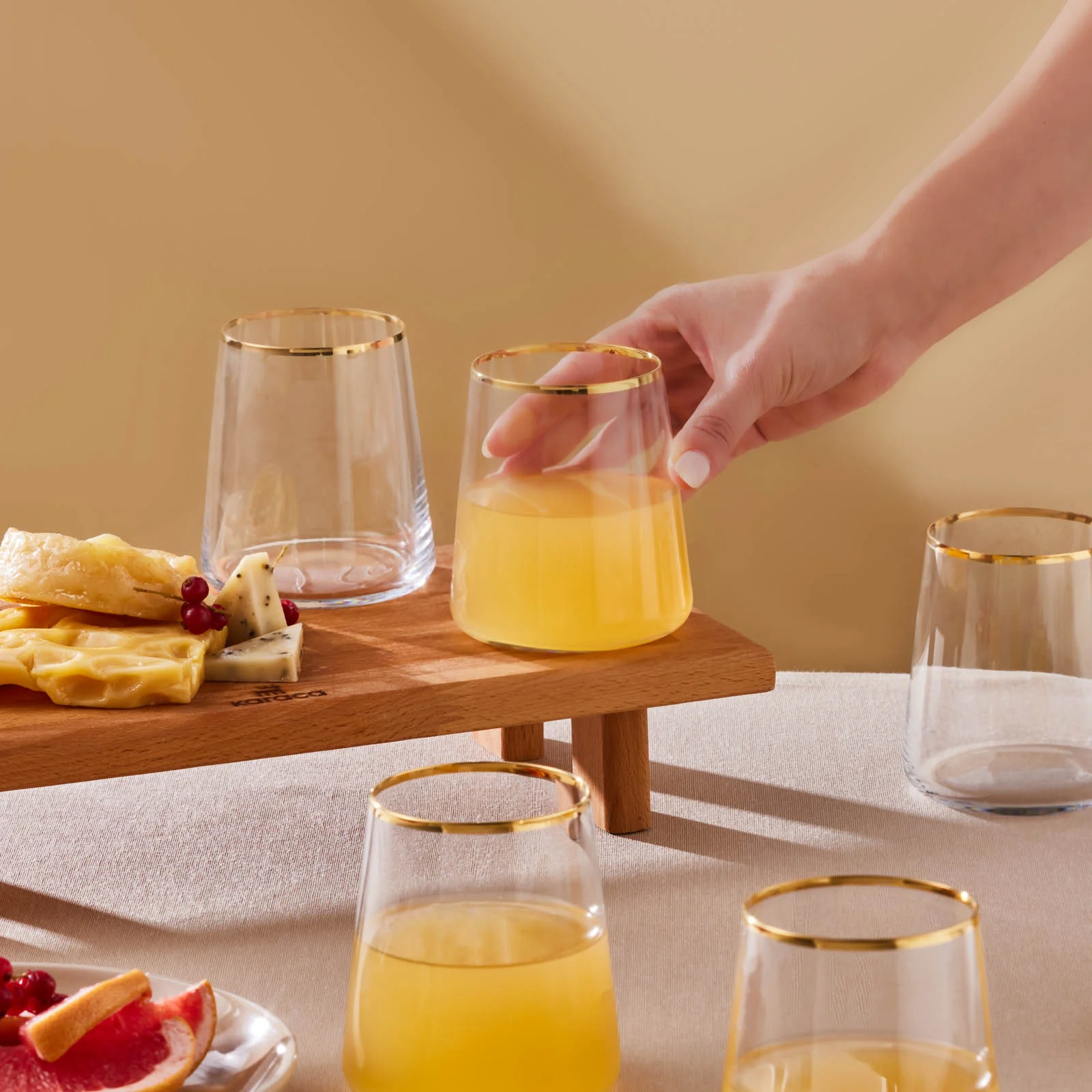 Karaca Orlando 420 Ml 6-Delig Waterglas Set - Image 4