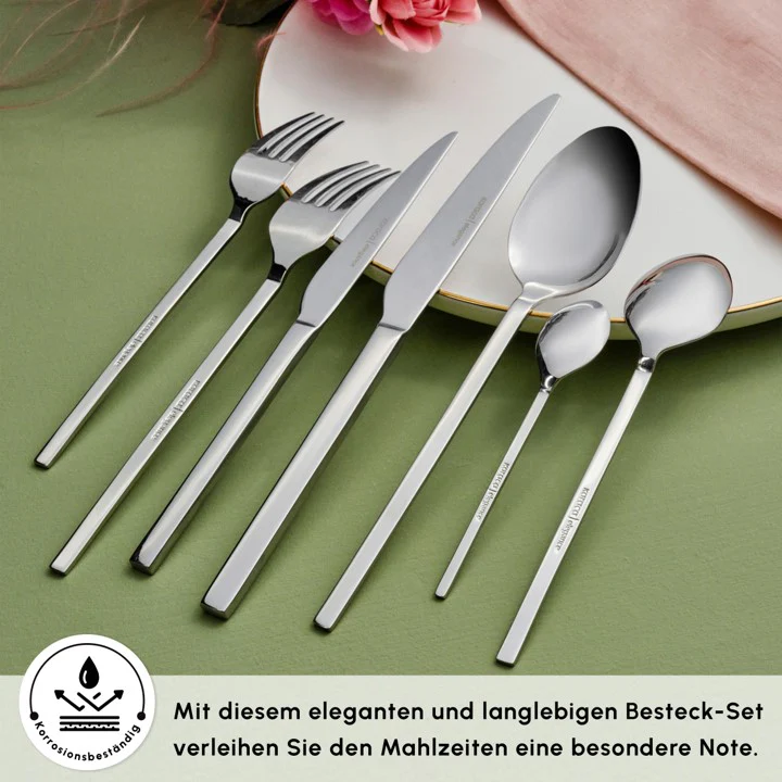 Karaca Pallas Elegance 12-Persoons 84-Delig Bestekset - Image 5