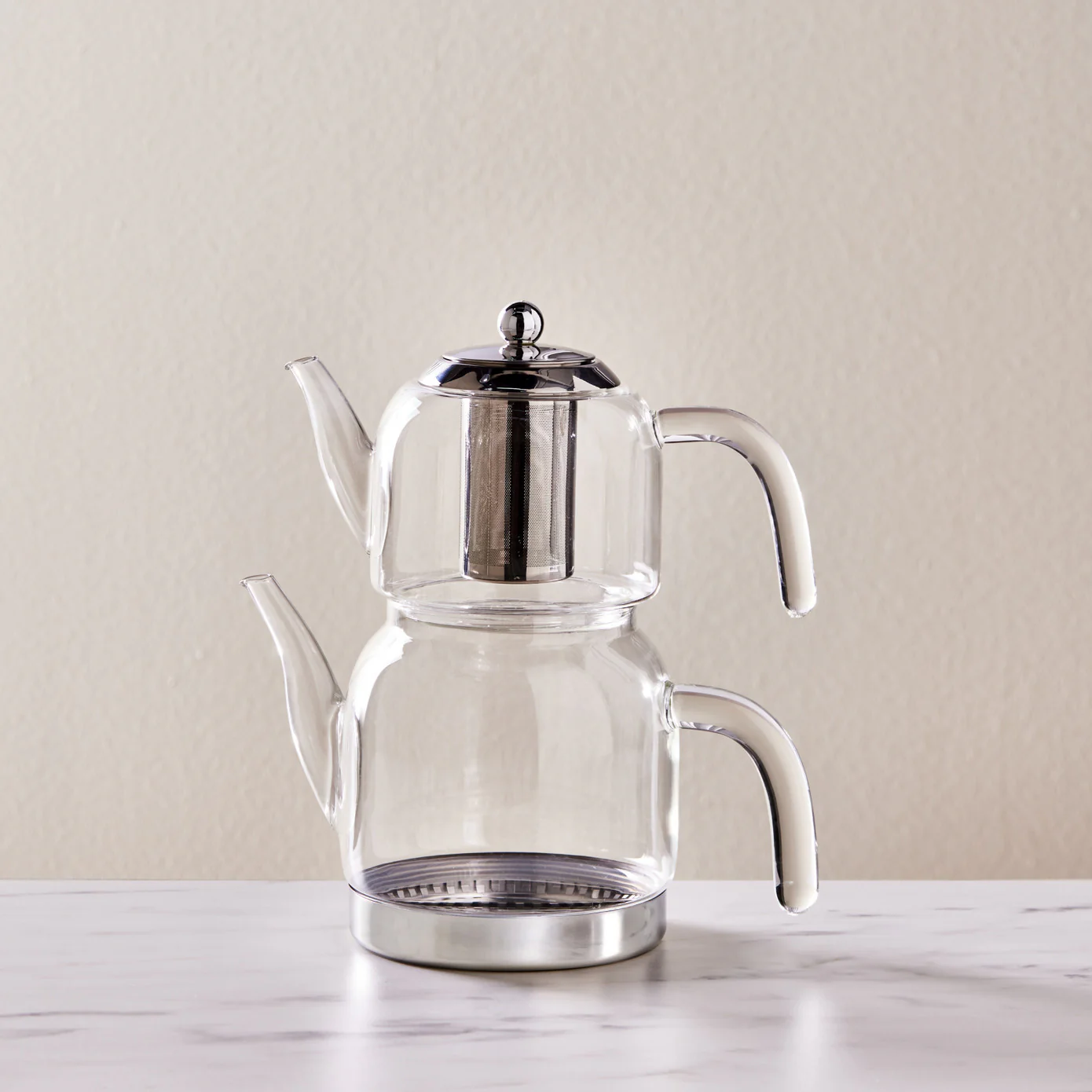 Karaca Panora Familieformaat Glazen Theepot - Image 3