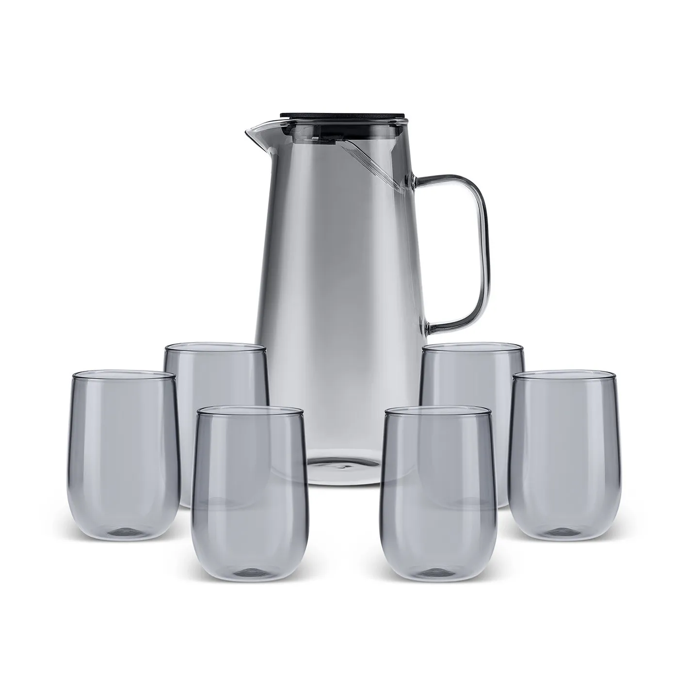 Karaca Parma Waterset, 7 Delig, Blauw