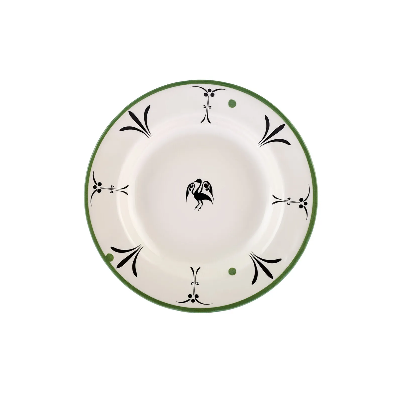 Karaca Paye Selcuklu-serie - diep bord 23 cm, vogelmotief - Image 2