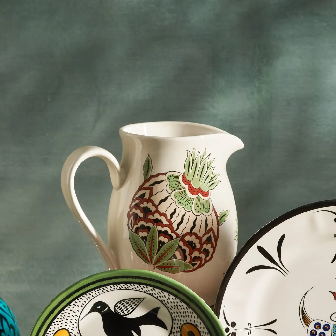 Karaca Paye Selcuklu-serie - kruik 1500 ml, artisjokkenmotief - Image 3