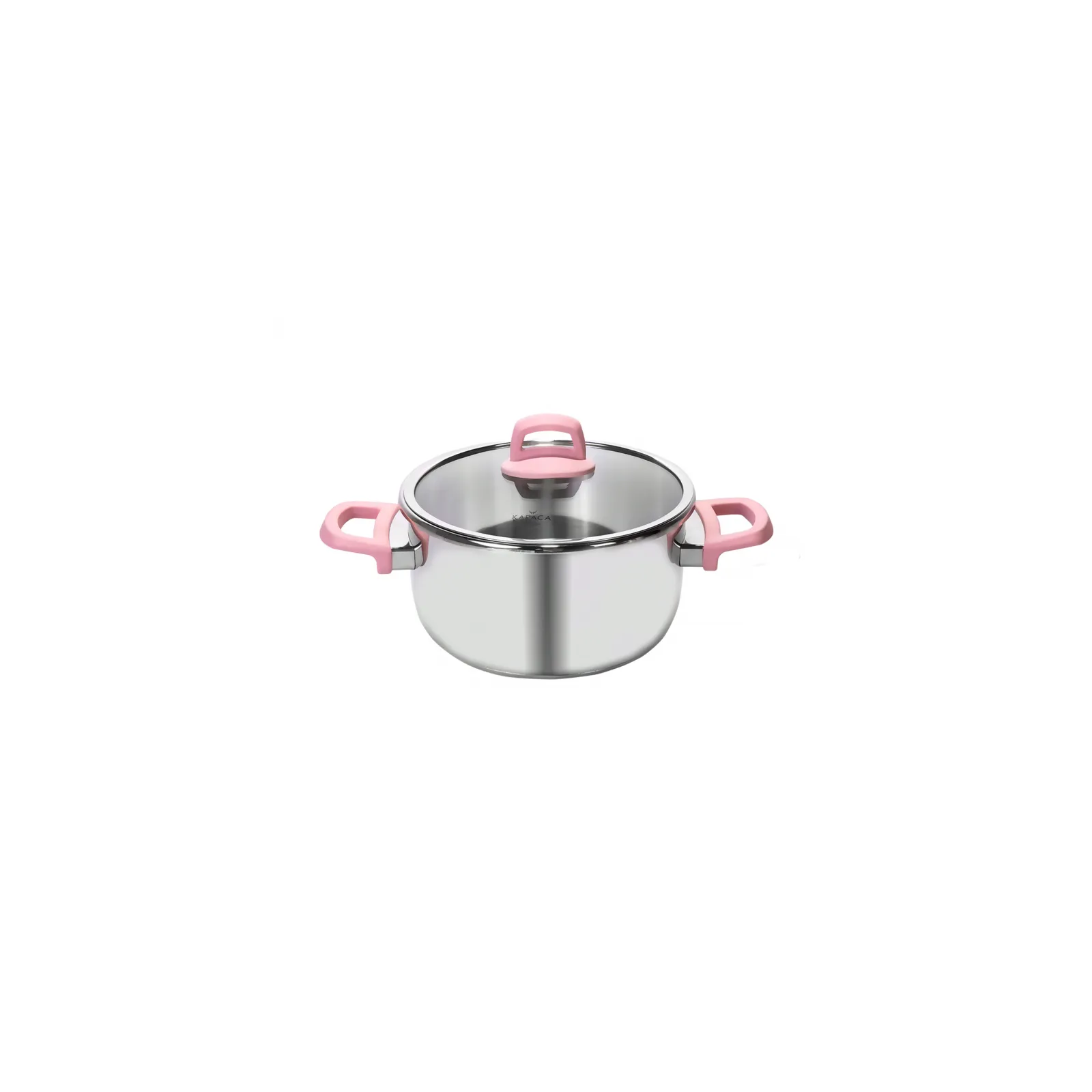 Karaca Perfect snelkookpannenset 4+6 liter, roze - Image 10
