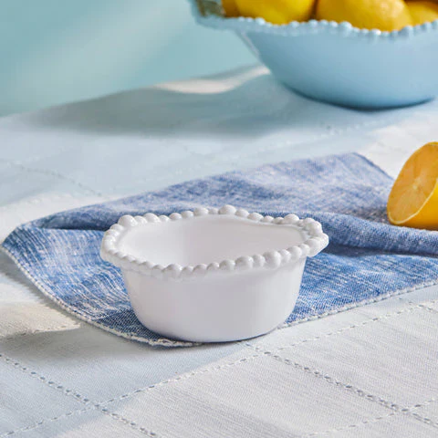 Karaca Perla Melamine Snackkom, 13 cm, Wit