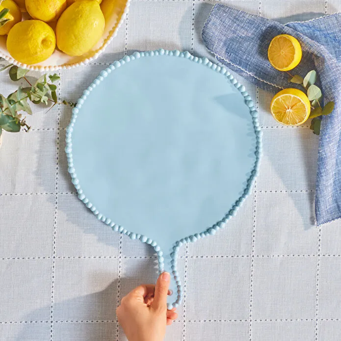 Karaca Perla Ronde Melamine Kaasplaat, 42 cm, Blauw - Image 2