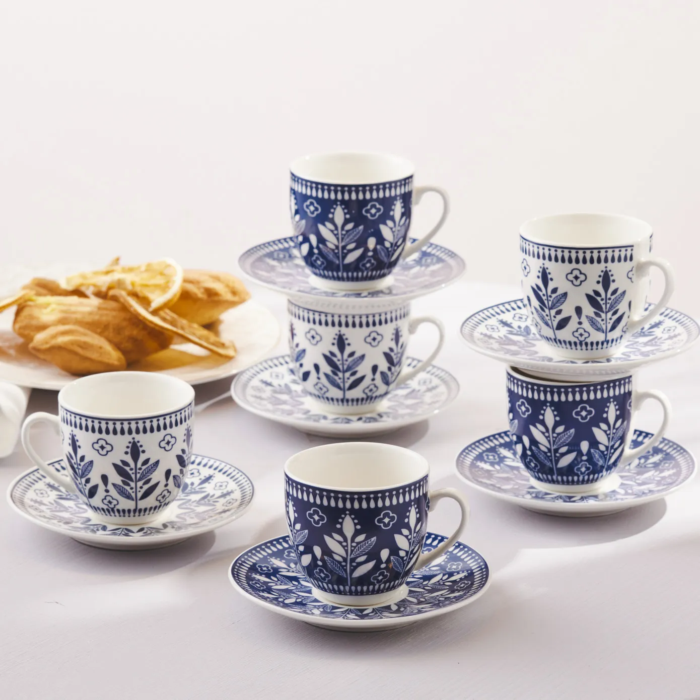 Karaca Peyker Koffiekopset voor 6 Personen, 85 ml - Image 3