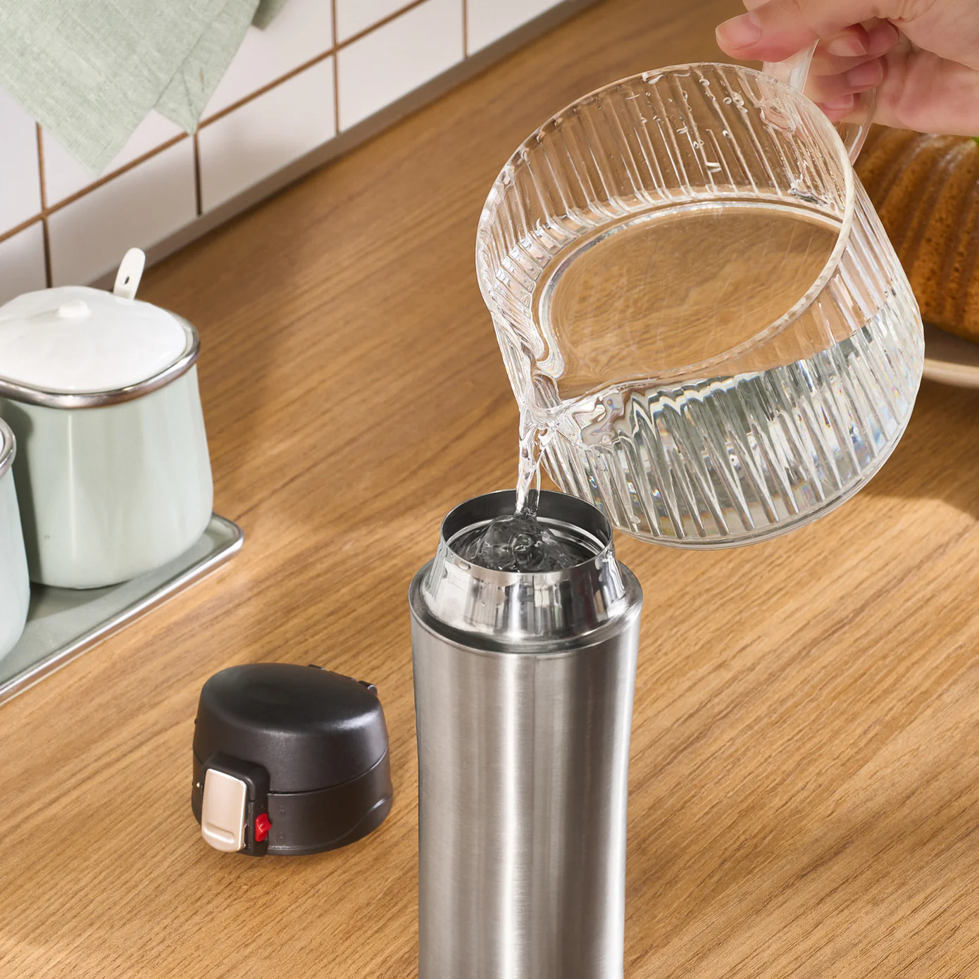 Karaca Pluton Roestvrijstalen Lekkagevrije Thermos 350 ml Inox - Image 4