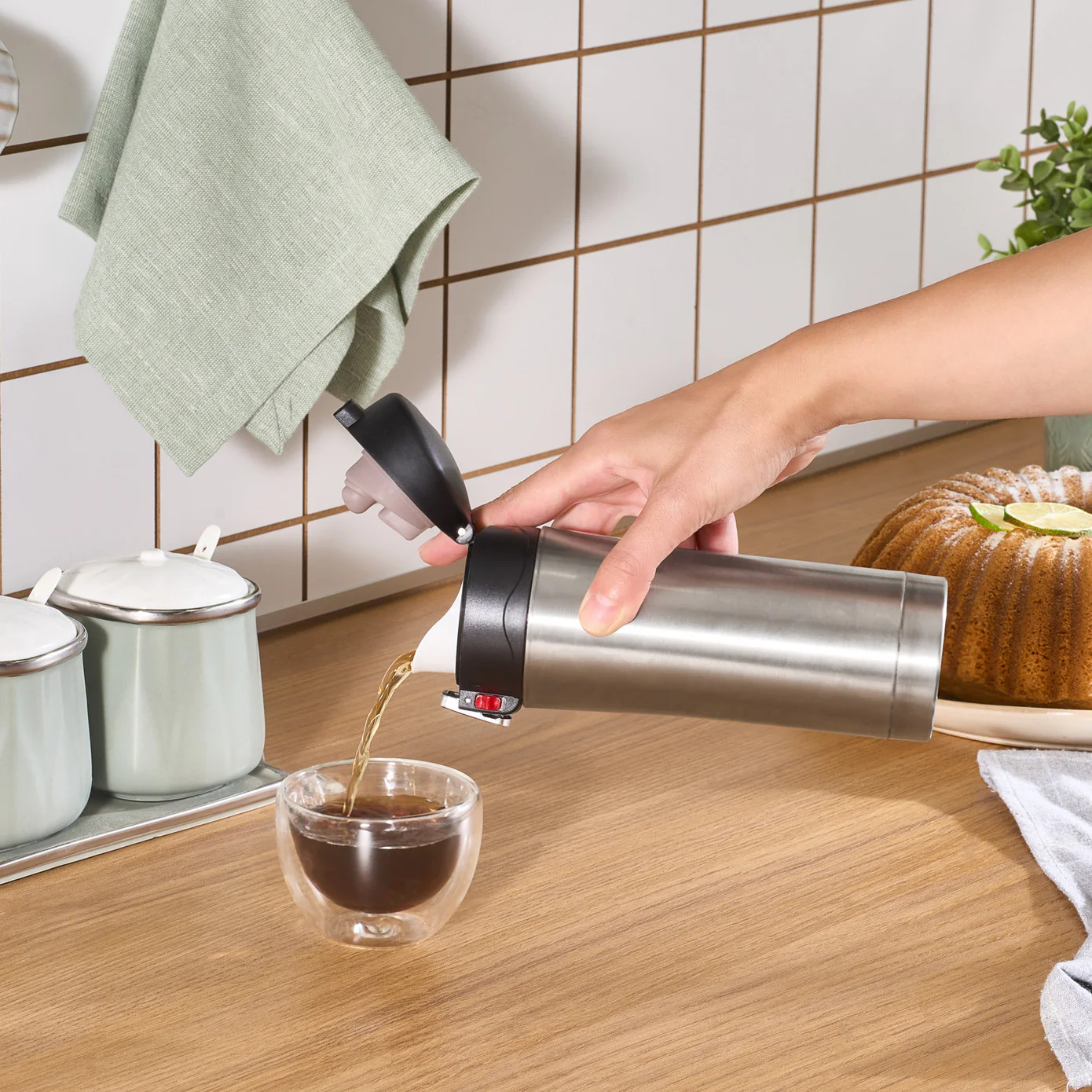 Karaca Pluton Roestvrijstalen Lekkagevrije Thermos 350 ml Inox - Image 5