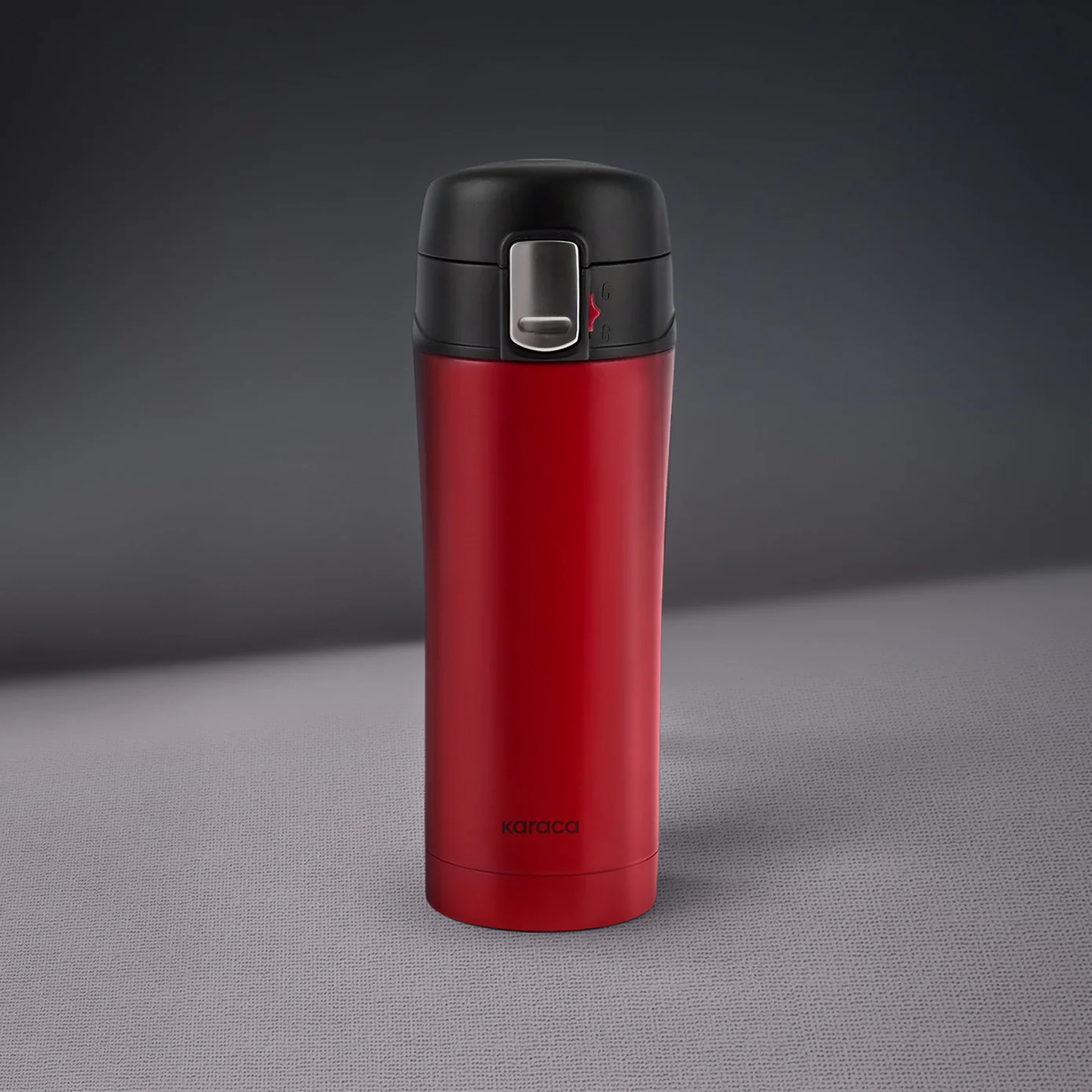 Karaca Pluton Roestvrijstalen Lekkagevrije Thermos 350 ml Rood - Image 8