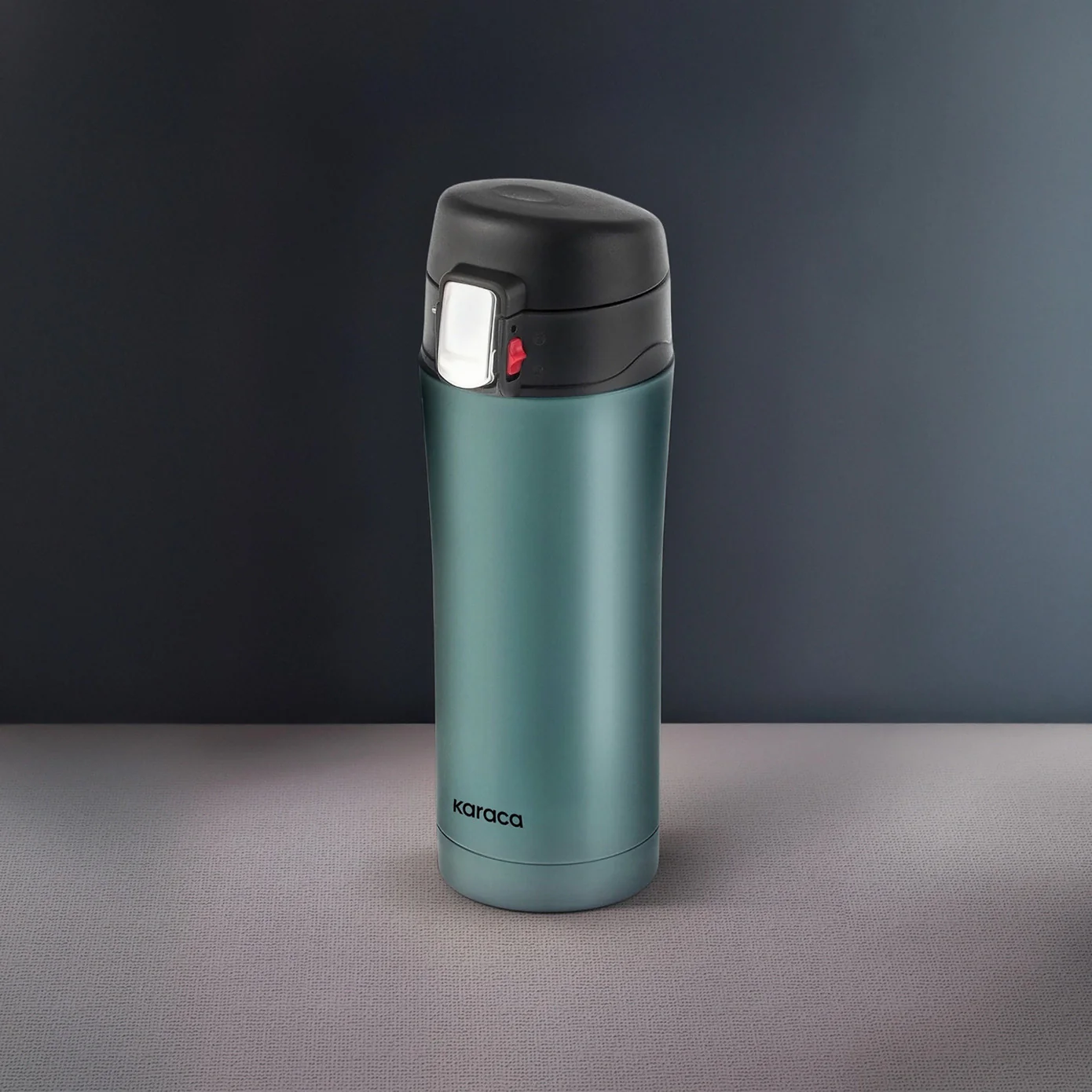 Karaca Pluton Roestvrijstalen Lekkagevrije Thermos 350 ml Saliegroen - Image 5