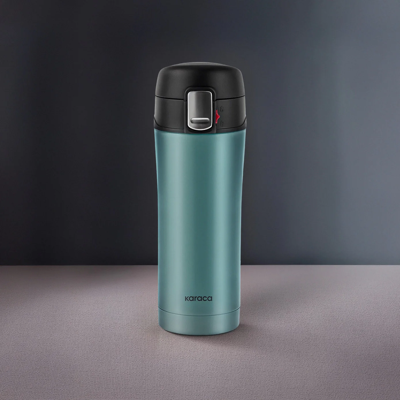 Karaca Pluton Roestvrijstalen Lekkagevrije Thermos 350 ml Saliegroen - Image 6
