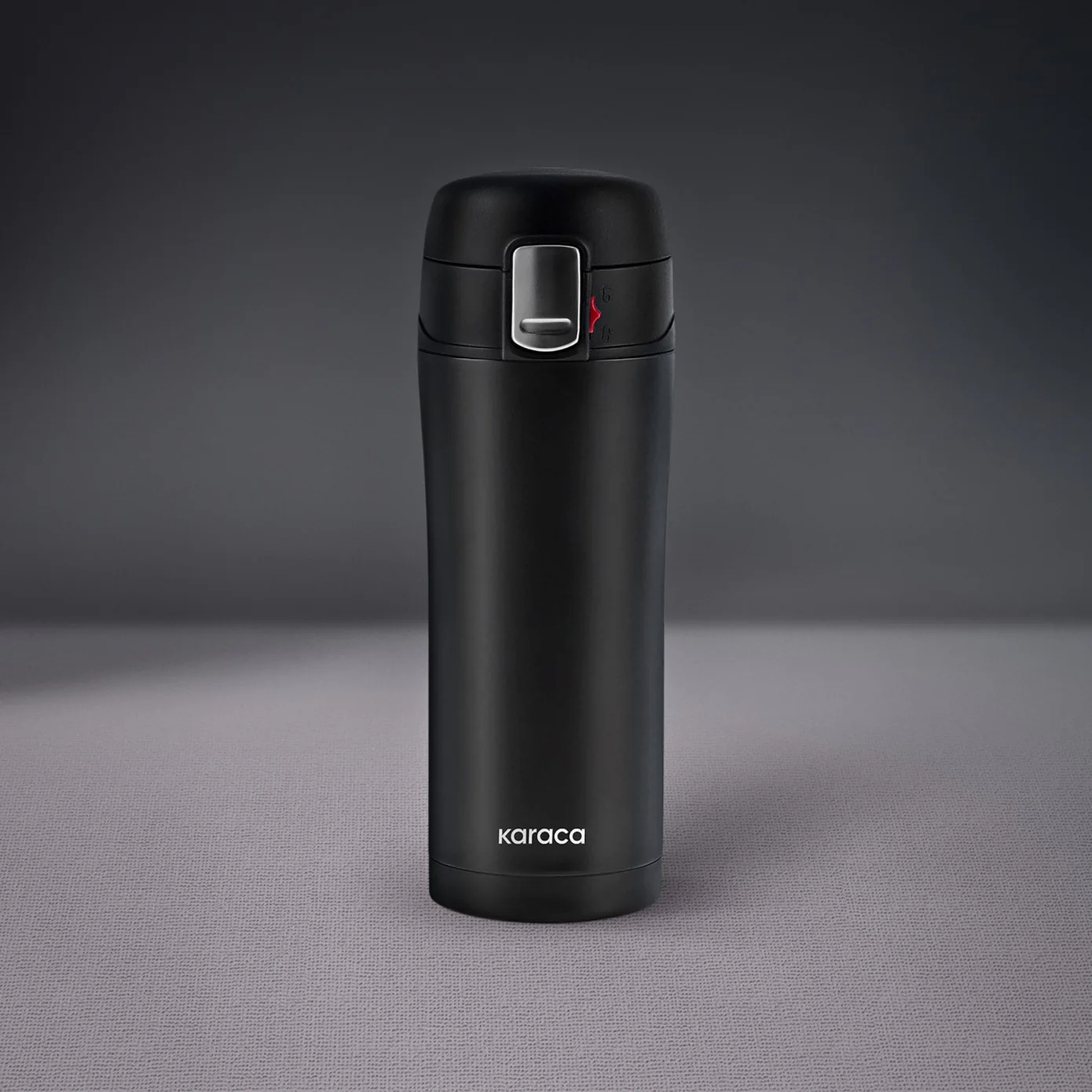 Karaca Pluton Roestvrijstalen Lekkagevrije Thermos 350 ml Zwart - Image 2