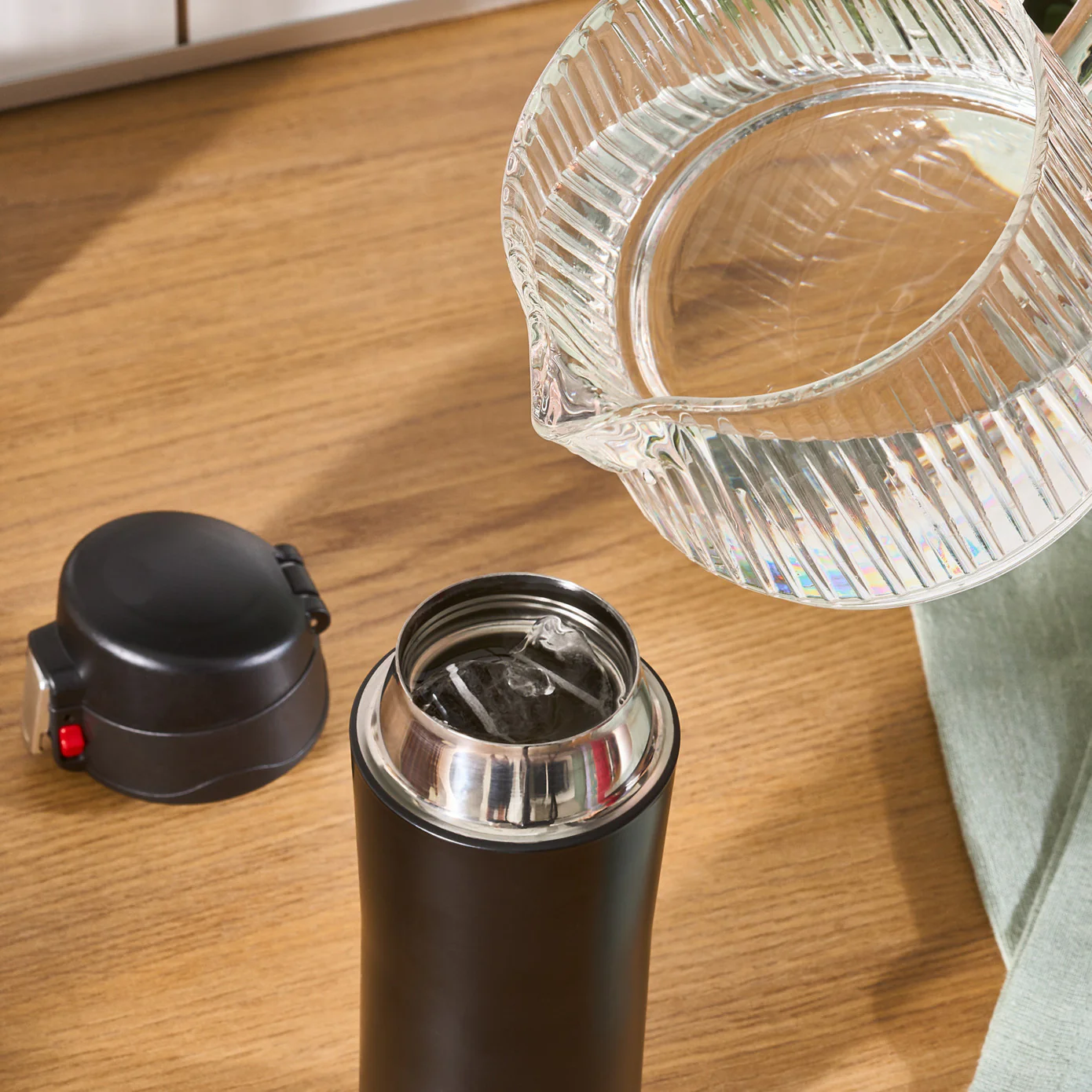 Karaca Pluton Roestvrijstalen Lekkagevrije Thermos 350 ml Zwart - Image 4