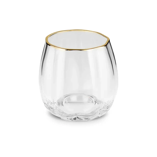 Karaca Priscilla Glazen Set Voor 6 Personen, Goud, 380 ml - Image 6