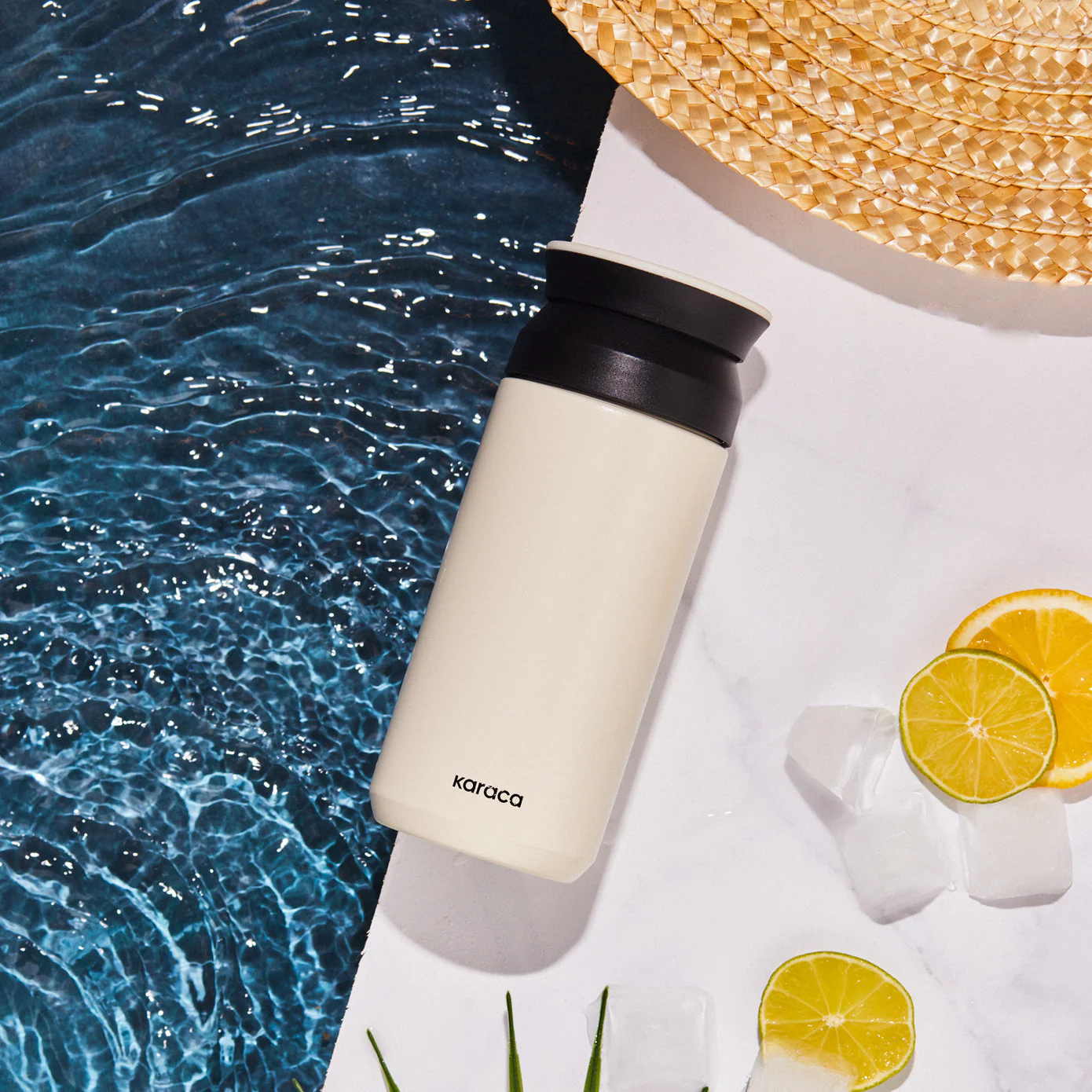 Karaca Rainbow Roestvrijstalen Lekkagevrije Thermos 350 ml Crème - Image 4
