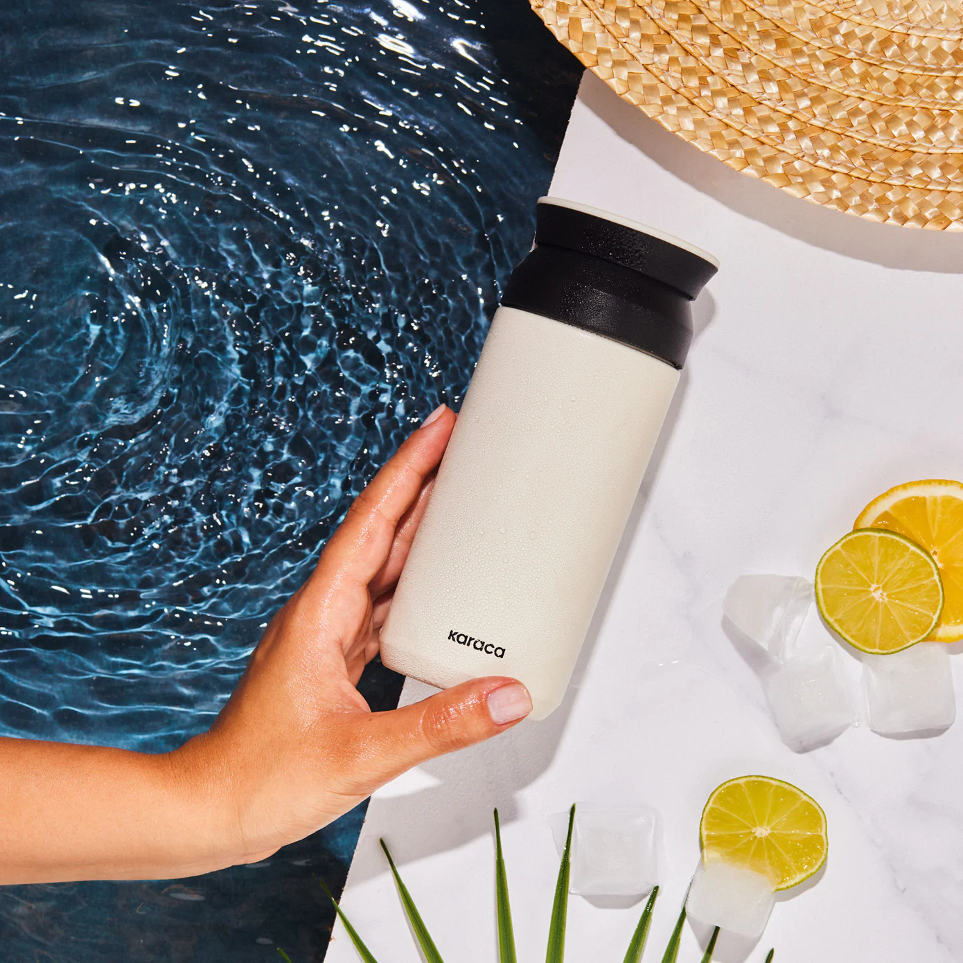 Karaca Rainbow Roestvrijstalen Lekkagevrije Thermos 350 ml Crème - Image 5