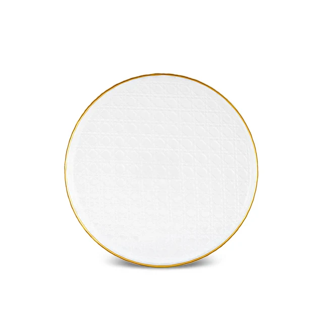 Karaca Rattan 7-delige Serveerset voor 6 Personen, Goud - Image 9