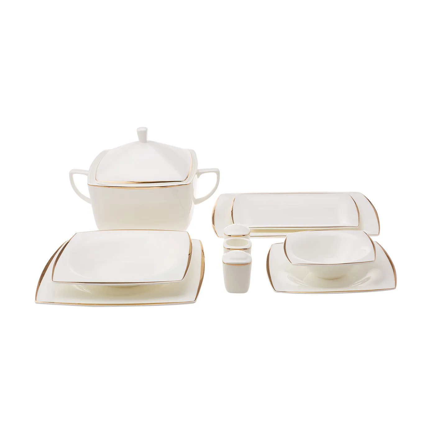 Karaca Red Carpet Collection Fine Pearl Agate 62-delig ontbijtservies voor 12 personen - Image 18