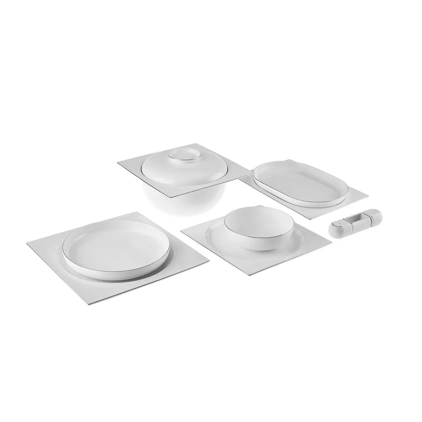 Karaca Red Carpet Collection Fine Pearl Extra Nish 12 Persoons Servies, 62-Delig, Platinum - Image 20