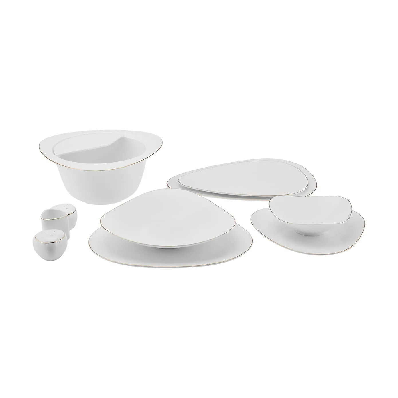 Karaca Red Carpet Collection Fine Pearl Extra Tristan - 62-delig servies voor 12 personen - Image 5