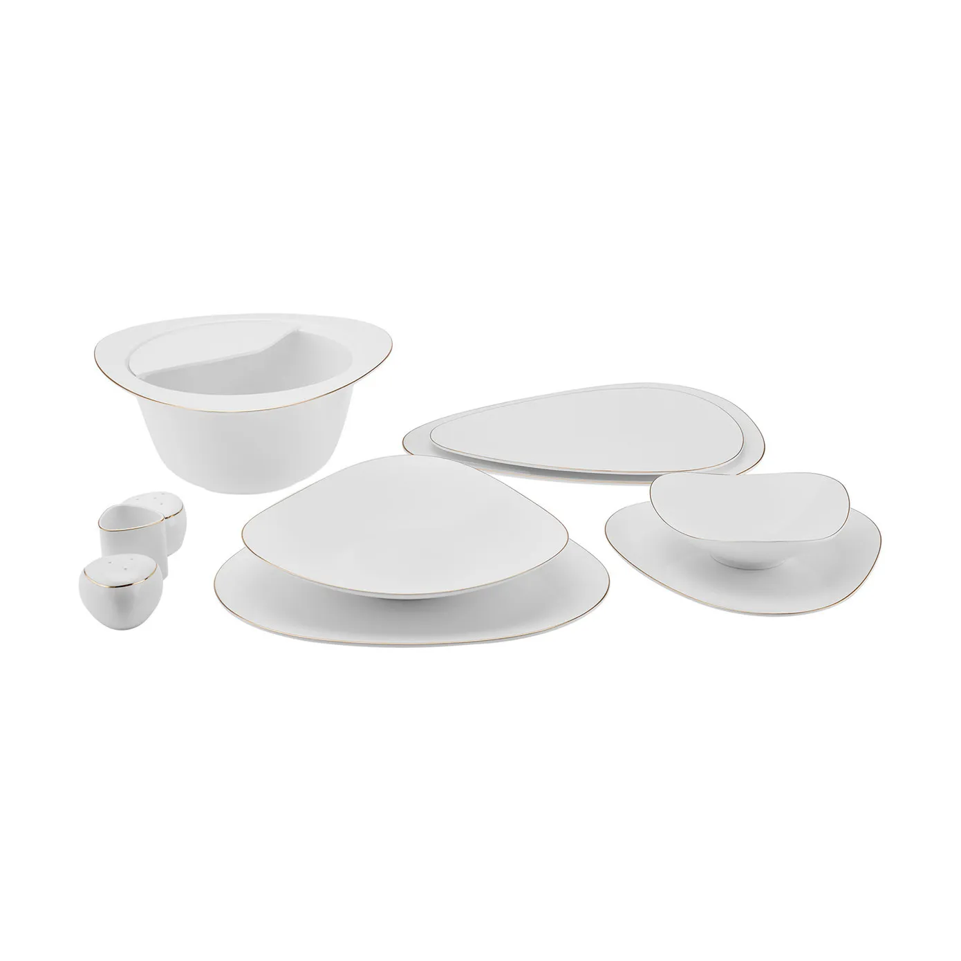 Karaca Red Carpet Collection Fine Pearl Extra Tristan - 62-delig servies voor 12 personen - Image 6