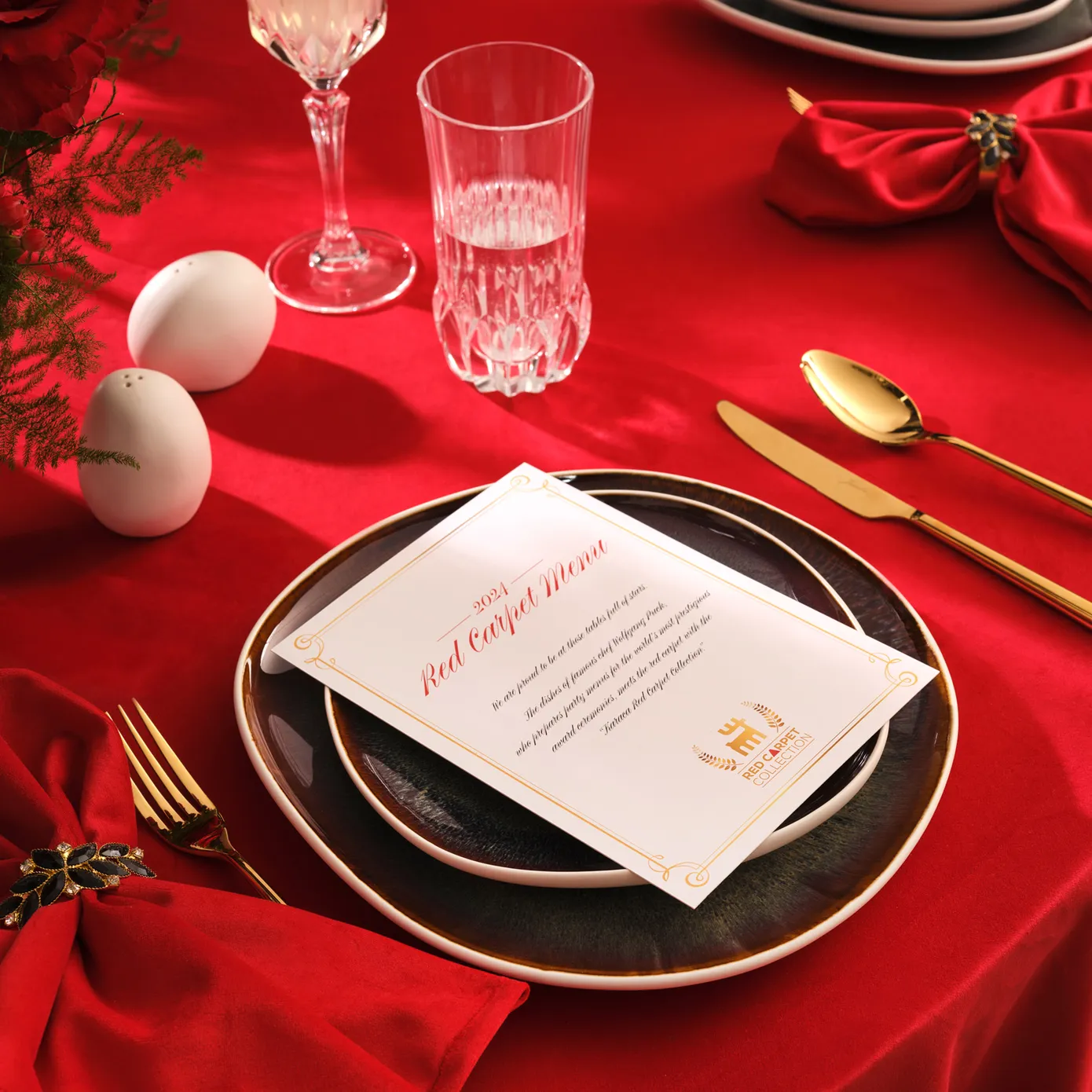 Karaca Red Carpet Collection Streamline 59 Delige Galactic Reactive Glaze Dinerset voor 12 Personen, Wit - Image 2