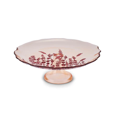 Karaca Red Lavender 7-Piece Cake Set - Image 16