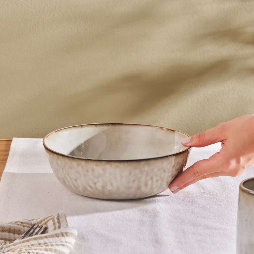 Karaca Rixton Kom, 16 cm, Beige - Image 3